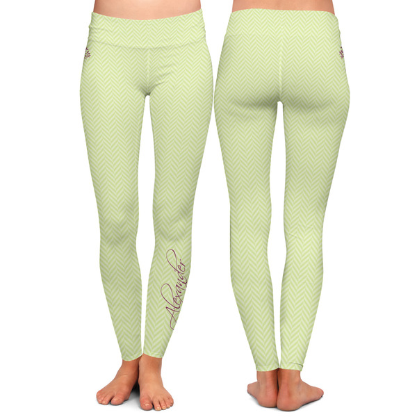 Yoga Tree Ladies Leggings - Front and Back
