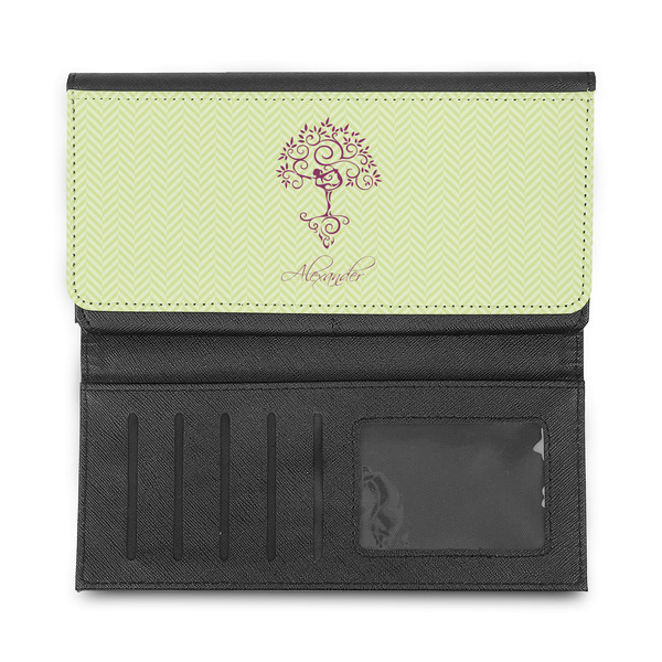 Yoga Tree Ladies Wallet - Half Way Open