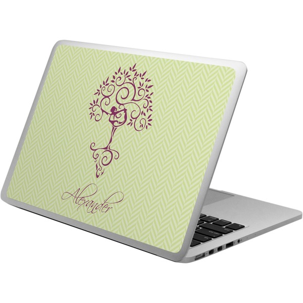 Custom Yoga Tree Laptop Skin - Custom Sized (Personalized)
