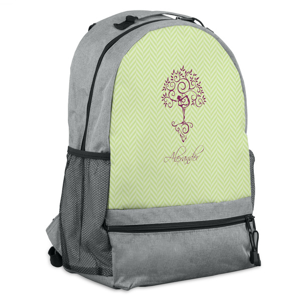 Custom Yoga Tree Backpack (Personalized)