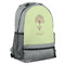 Yoga Tree Large Backpack - Gray - Angled View