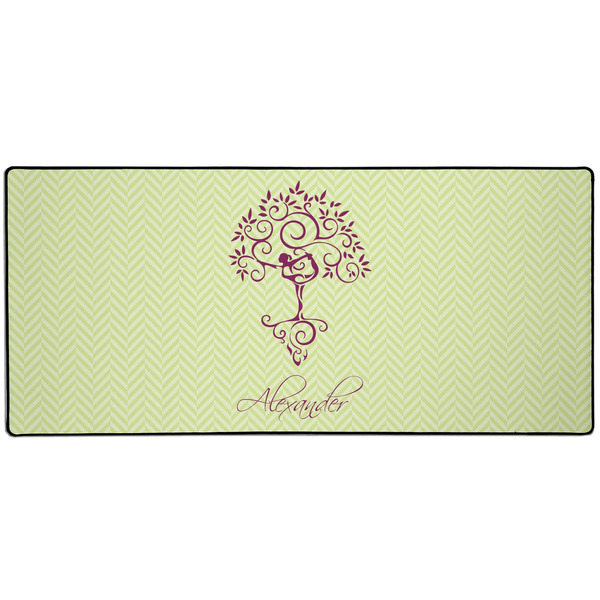 Custom Yoga Tree 3XL Gaming Mouse Pad - 35" x 16" (Personalized)