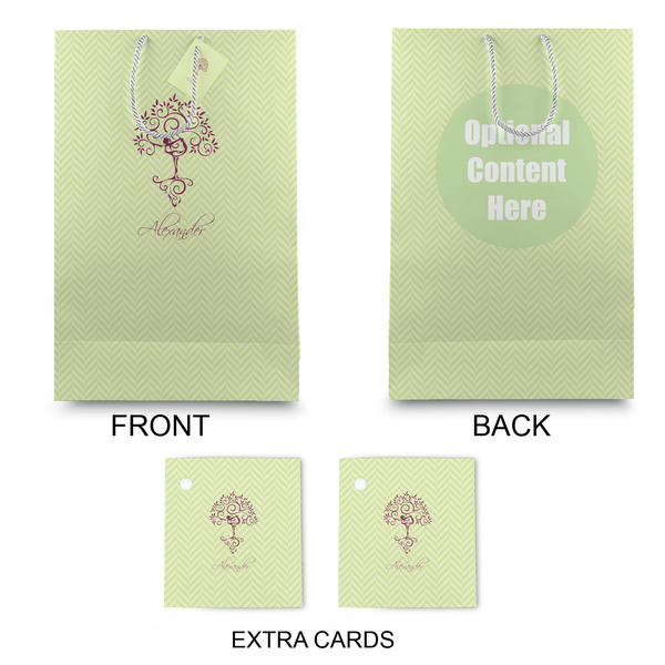Yoga Tree Large Gift Bag - Approval
