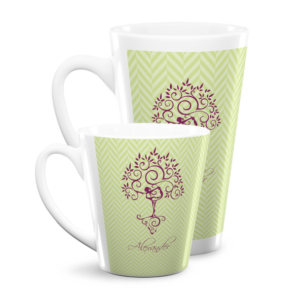 Yoga Tree Latte Mugs Main