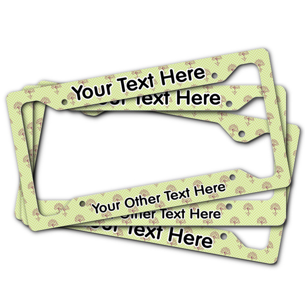 Yoga Tree License Plate Frames - (PARENT MAIN)