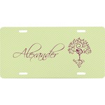 Yoga Tree Front License Plate (Personalized)