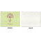 Yoga Tree Linen Placemat - APPROVAL Single (single sided)
