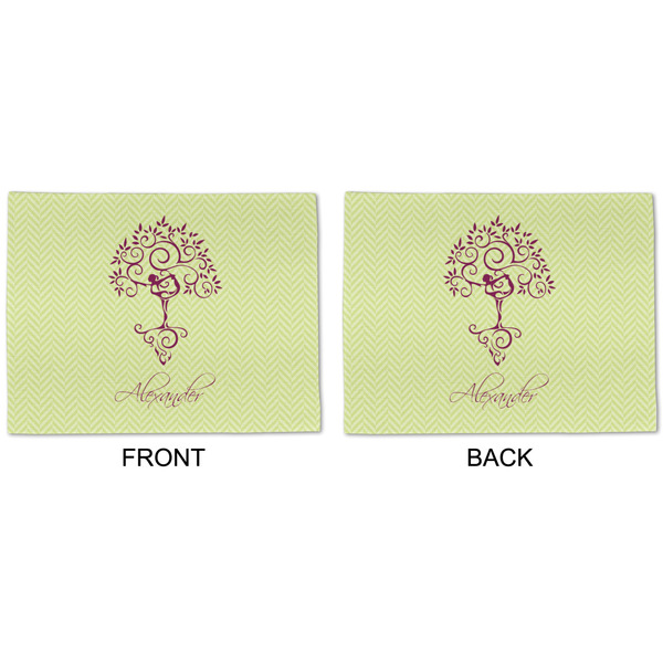 Yoga Tree Linen Placemat - APPROVAL (double sided)