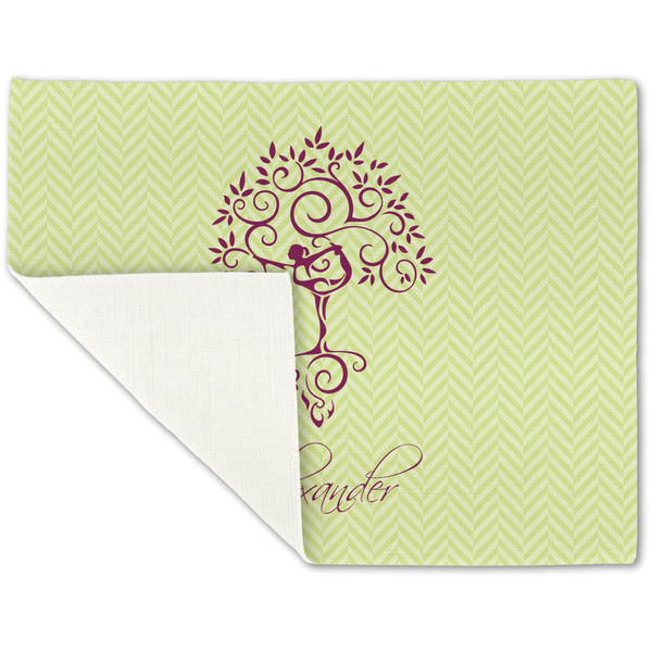 Yoga Tree Linen Placemat - Folded Corner (single side)