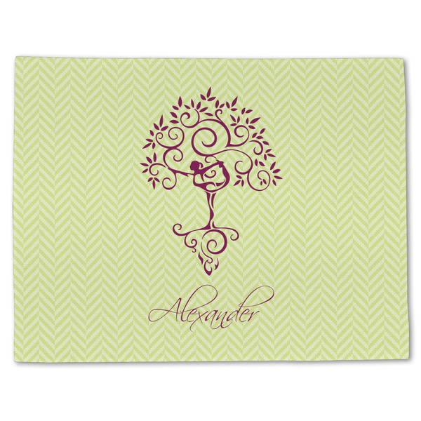 Yoga Tree Linen Placemat - Front