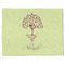 Yoga Tree Single-Sided Linen Placemat - Single w/ Name or Text