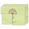 Yoga Tree Linen Placemat - MAIN Set of 4 (double sided)