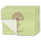 Yoga Tree Linen Placemat - MAIN Set of 4 (single sided)