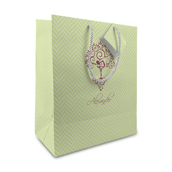 Yoga Tree Medium Gift Bag (Personalized)