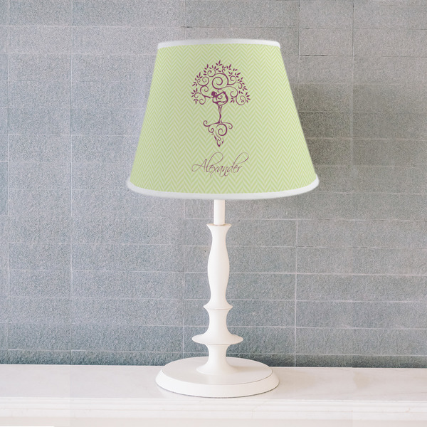 Yoga Tree Poly Film Empire Lampshade - Lifestyle