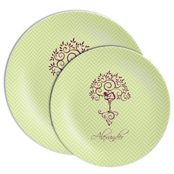 Yoga Tree Melamine Plate (Personalized)