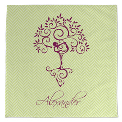 Yoga Tree Microfiber Dish Towel (Personalized)