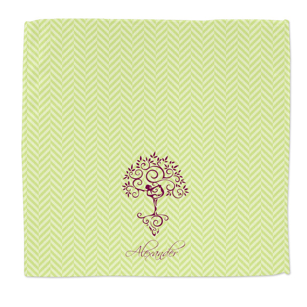 Custom Yoga Tree Microfiber Dish Rag (Personalized)