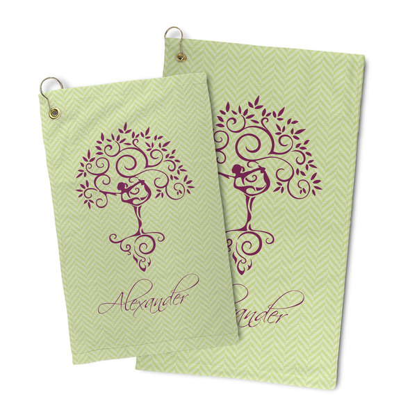 Yoga Tree Microfiber Golf Towel - PARENT/MAIN