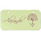 Yoga Tree Mini/Bicycle License Plate (2 Holes) (Personalized)