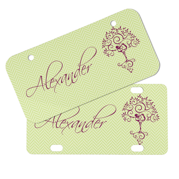Yoga Tree Mini License Plates - MAIN (4 and 2 Holes)