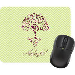 Yoga Tree Rectangular Mouse Pad (Personalized)