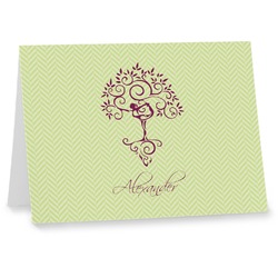Yoga Tree Note cards (Personalized)