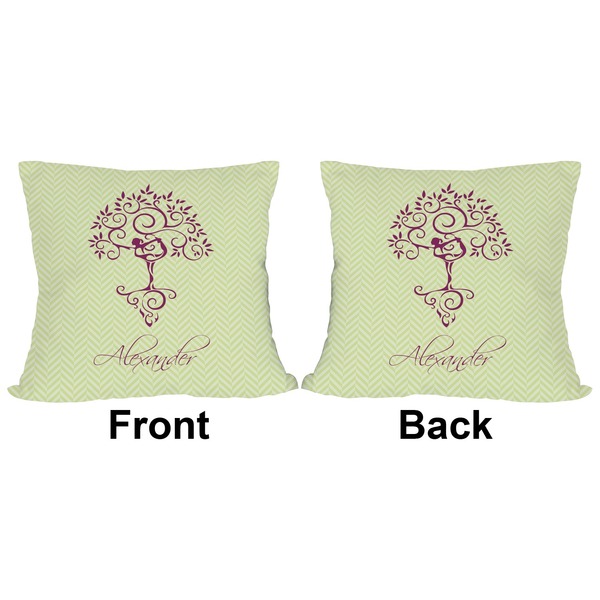 Yoga Tree Outdoor Pillow - 20x20