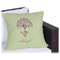 Yoga Tree Outdoor Pillow - 16" (Personalized)