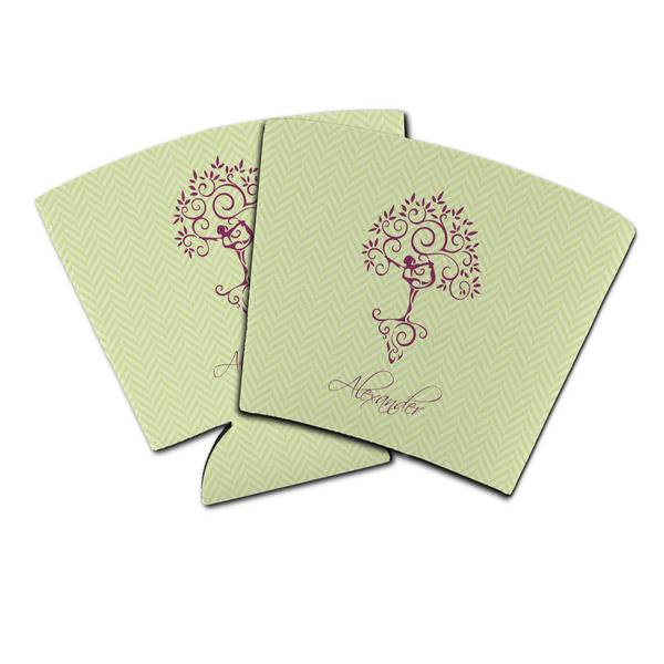 Custom Yoga Tree Party Cup Sleeve (Personalized)