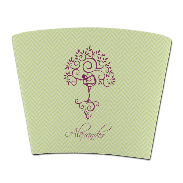 Custom Yoga Tree Party Cup Sleeve - without bottom (Personalized)