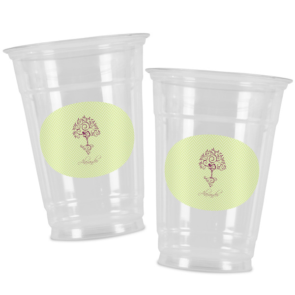 Yoga Tree Party Cups - 16oz - Alt View