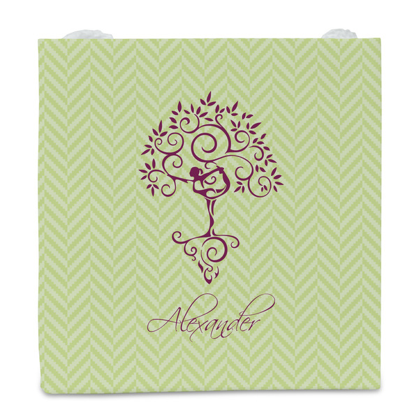 Yoga Tree Party Favor Gift Bag - Matte - Front