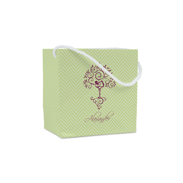 Custom Yoga Tree Party Favor Gift Bags - Matte (Personalized)