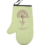 Yoga Tree Left Oven Mitt (Personalized)