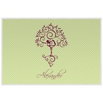 Yoga Tree Laminated Placemat w/ Name or Text