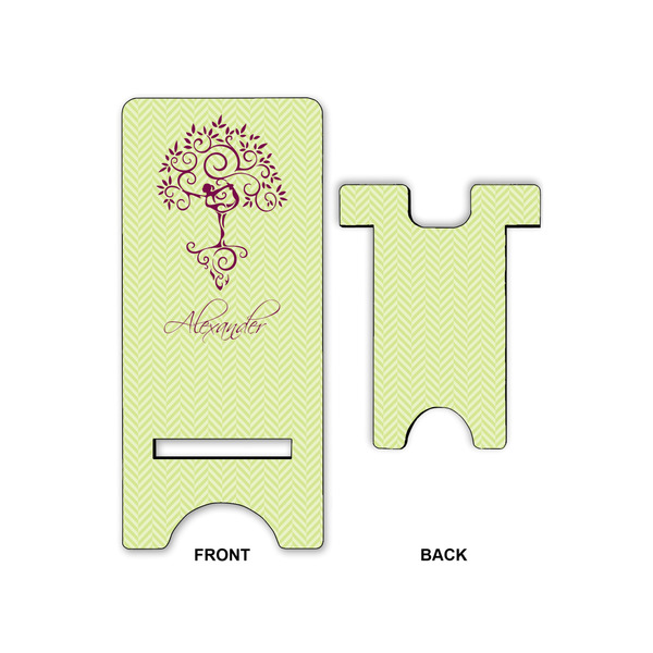 Yoga Tree Phone Stand - Front & Back