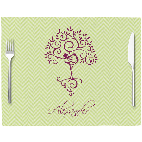 Yoga Tree Placemat with Props