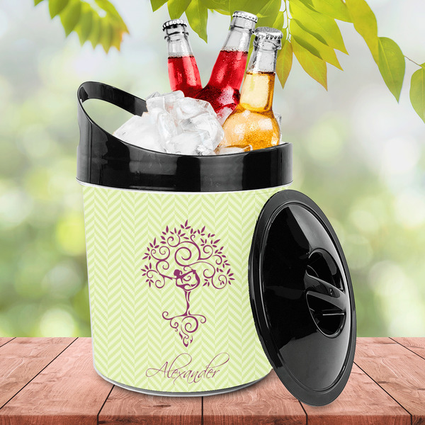 Yoga Tree Plastic Ice Bucket - LIFESTYLE