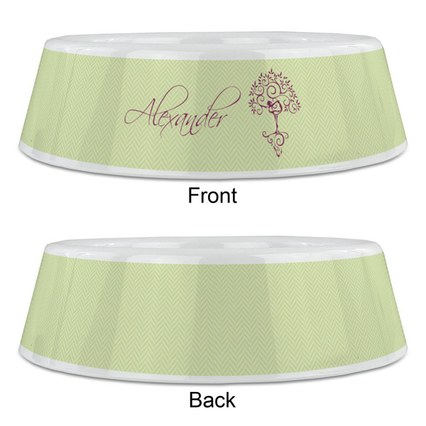 Yoga Tree Plastic Pet Bowls - Large - APPROVAL