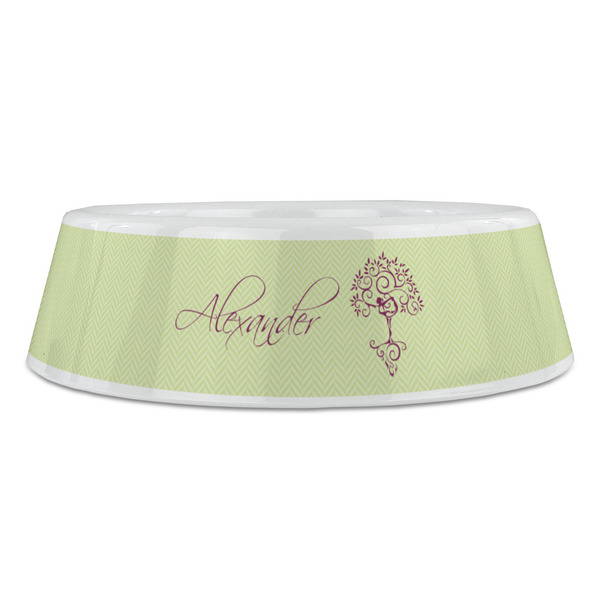 Yoga Tree Plastic Pet Bowls - Large - FRONT