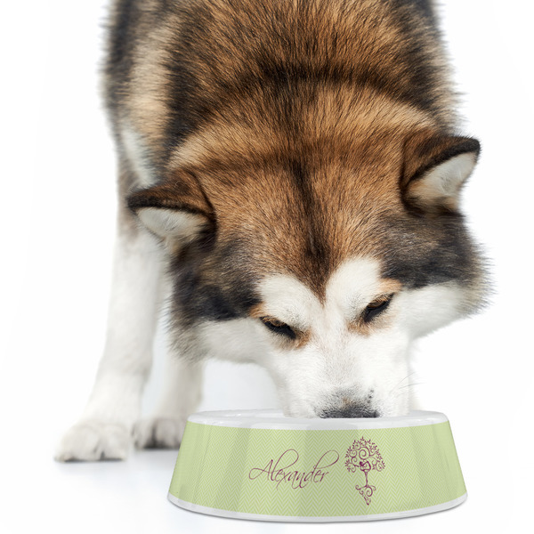 Yoga Tree Plastic Pet Bowls - Large - LIFESTYLE