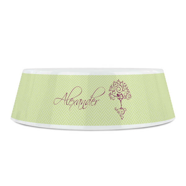 Yoga Tree Plastic Pet Bowls - Small - FRONT