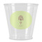 Yoga Tree Plastic Shot Glass (Personalized)