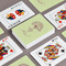 Yoga Tree Playing Cards - Front & Back View