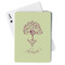Yoga Tree Playing Cards - Front View
