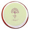 Yoga Tree Printed Icing Circle - Large - On Cookie