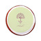 Yoga Tree Printed Icing Circle - Small - On Cookie