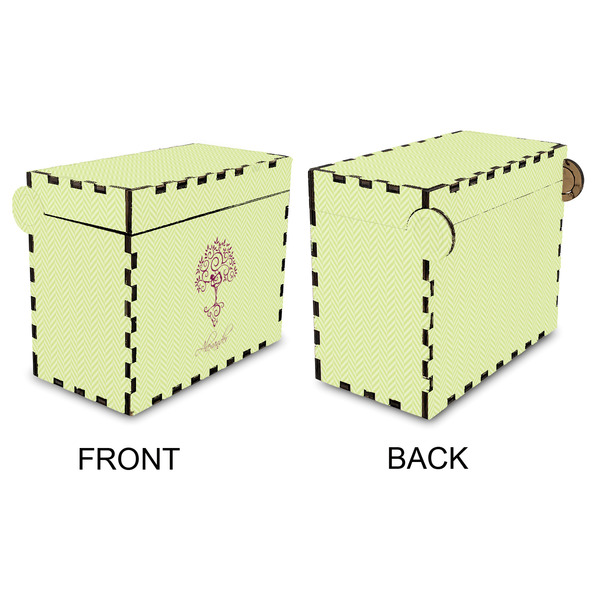 Yoga Tree Recipe Box - Full Color - Approval