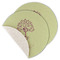 Yoga Tree Round Linen Placemats - MAIN (Single Sided)